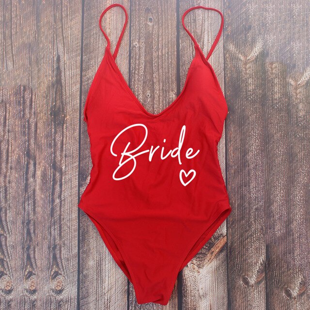 TEAM Bride love Swimwear - Qetesh Lingerie