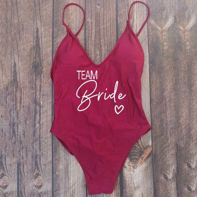 TEAM Bride love Swimwear - Qetesh Lingerie