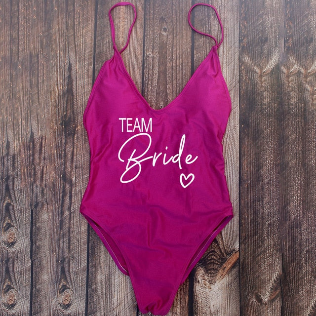 TEAM Bride love Swimwear - Qetesh Lingerie