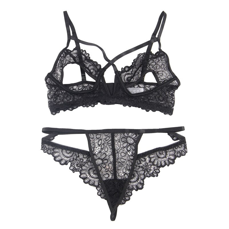 Luxury Lace Sexy Set - Qetesh Lingerie