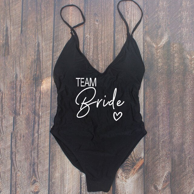 TEAM Bride love Swimwear - Qetesh Lingerie