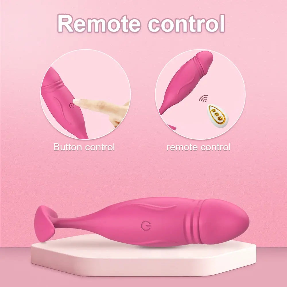 Unisex Anal Plug Vibrator f