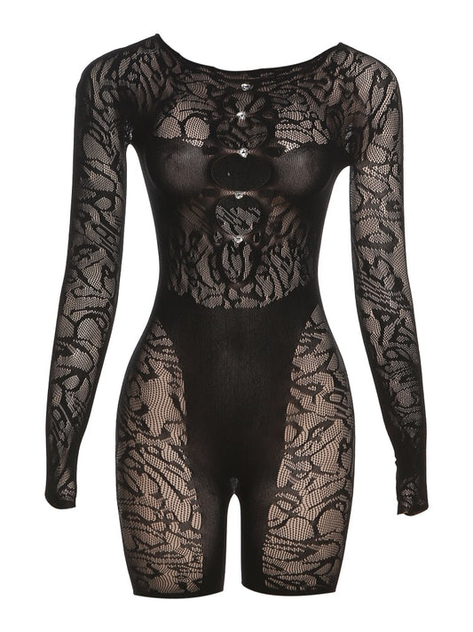 Clare Mesh Hollow Lingerie