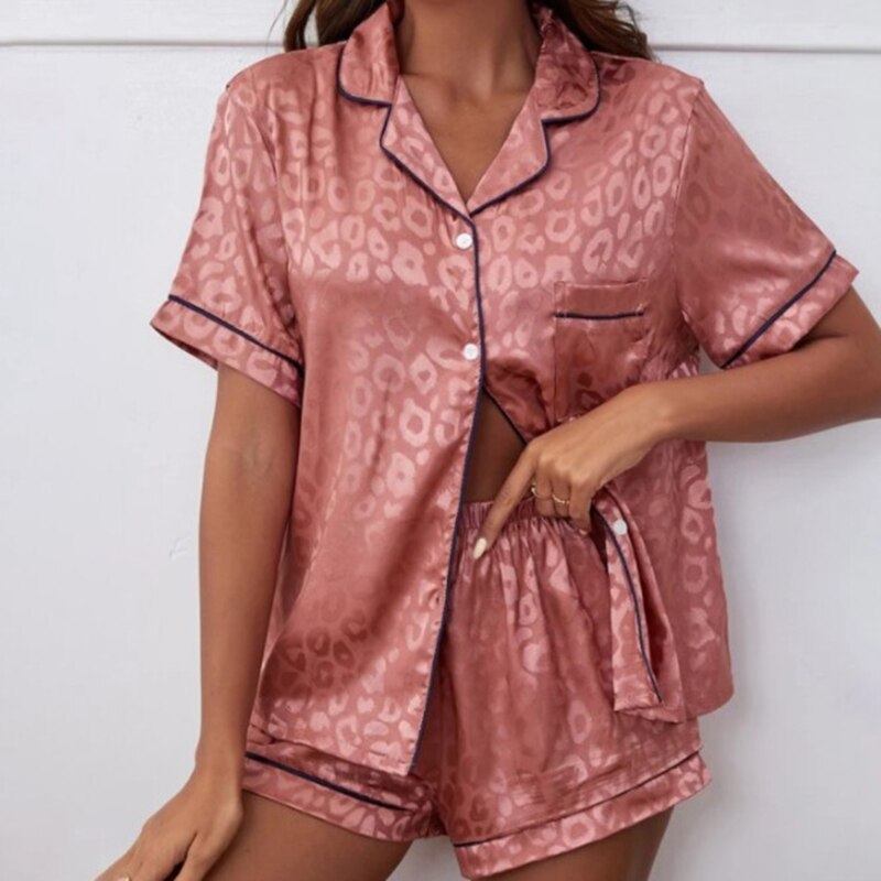 Vivian Satin Pajama Set