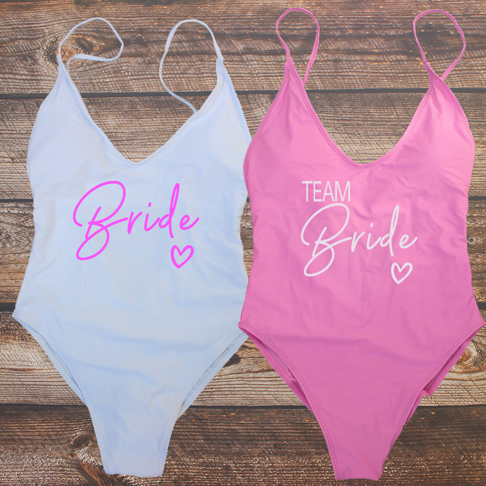 TEAM Bride love Swimwear - Qetesh Lingerie