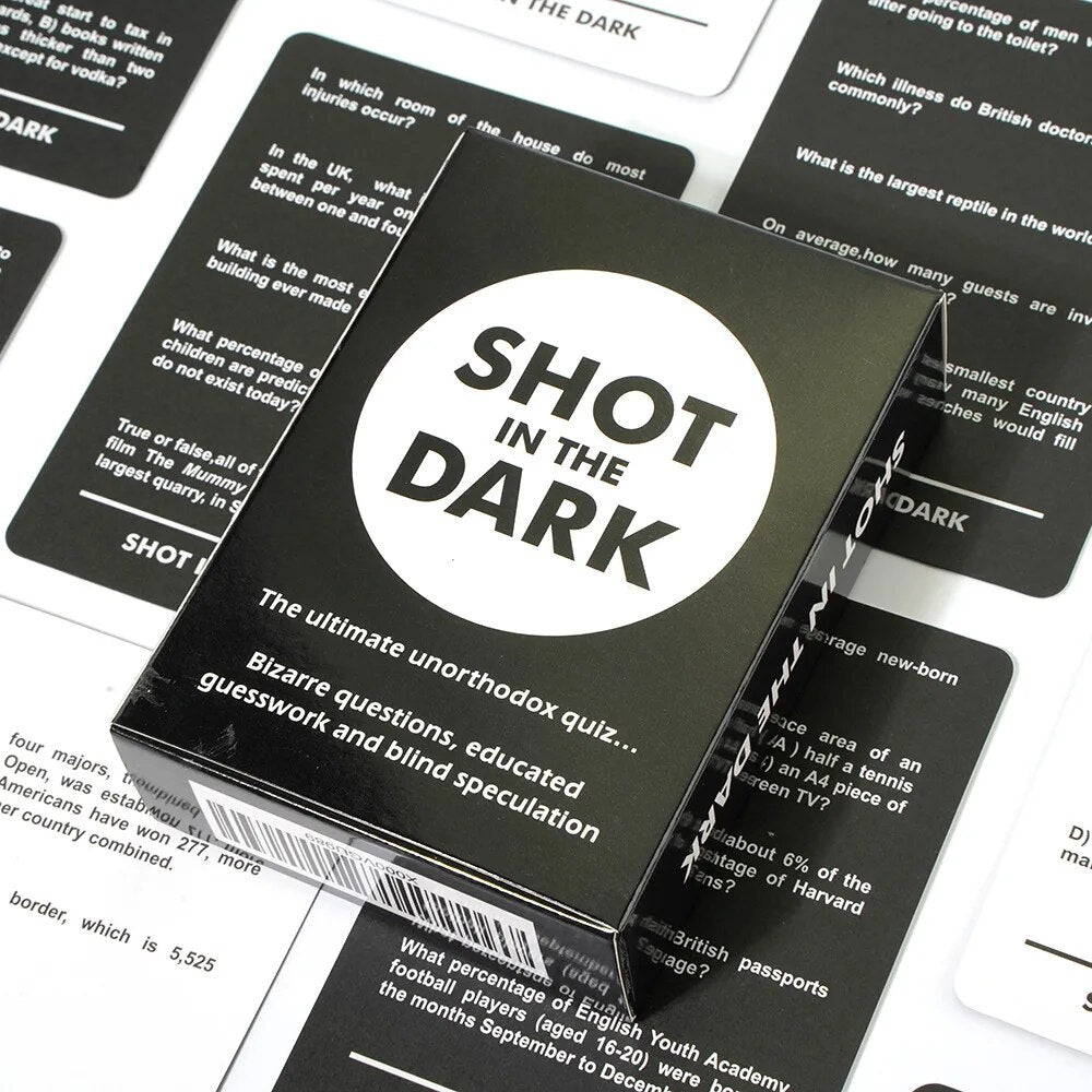 Shot In The Dark Card Game