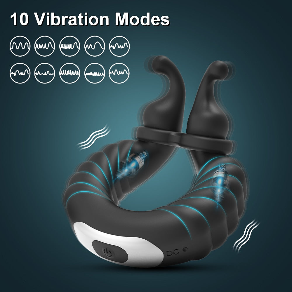 Ring Cock Ring with 10 Vibration Modes