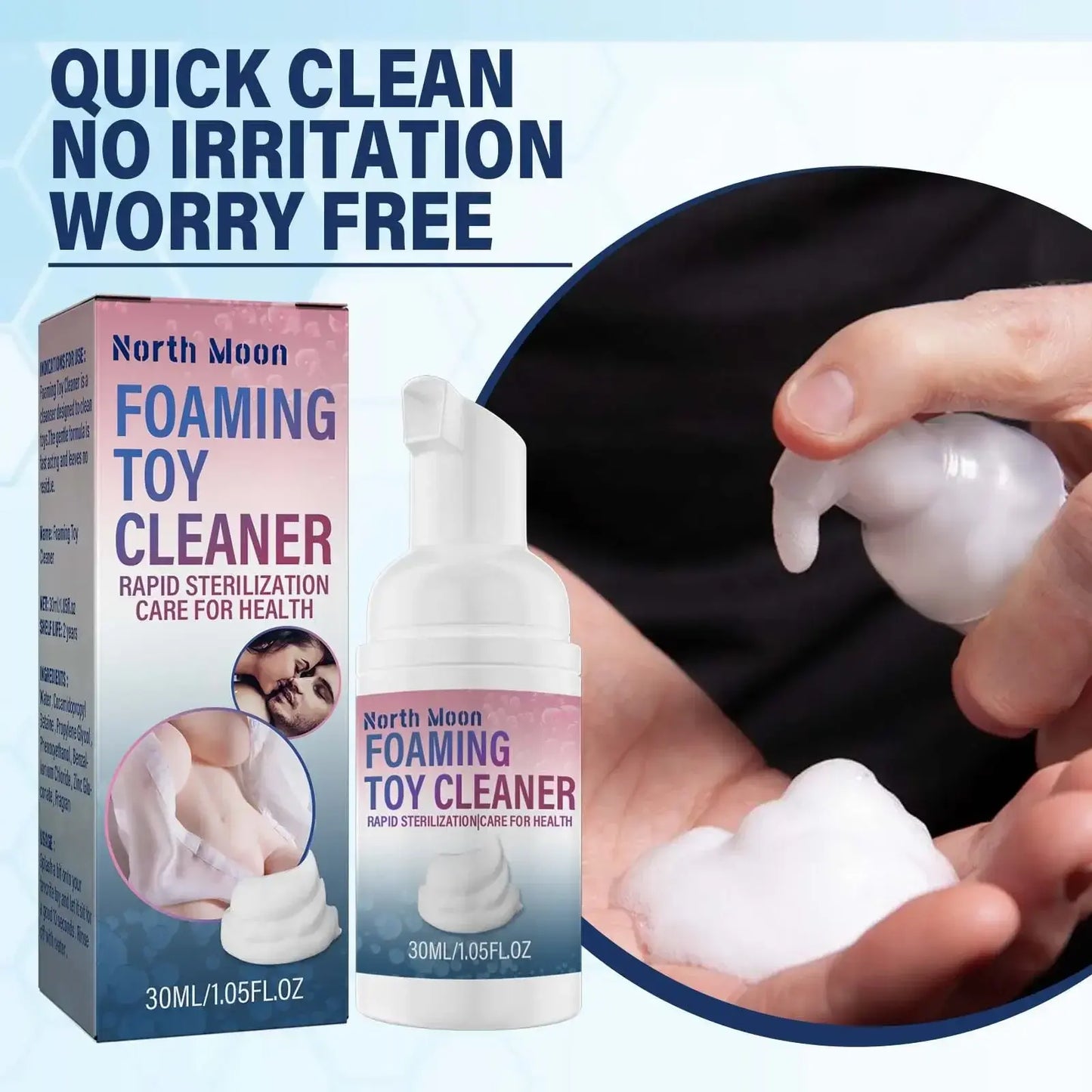 Adult Sex Toy Foam Cleaner